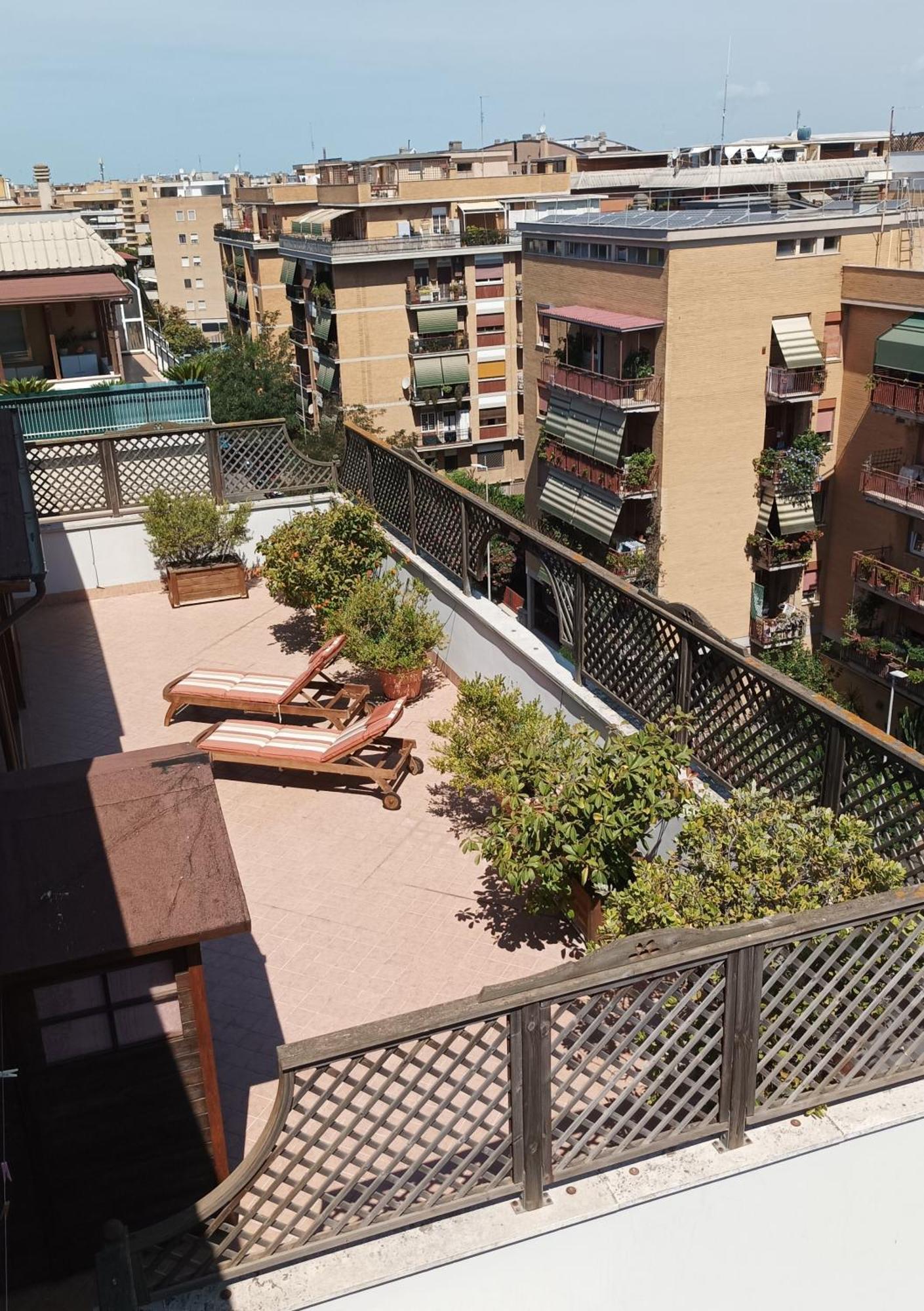 Attico Con Terrazza In Via Dei Traghetti Apartment Лидо ди Остия Екстериор снимка