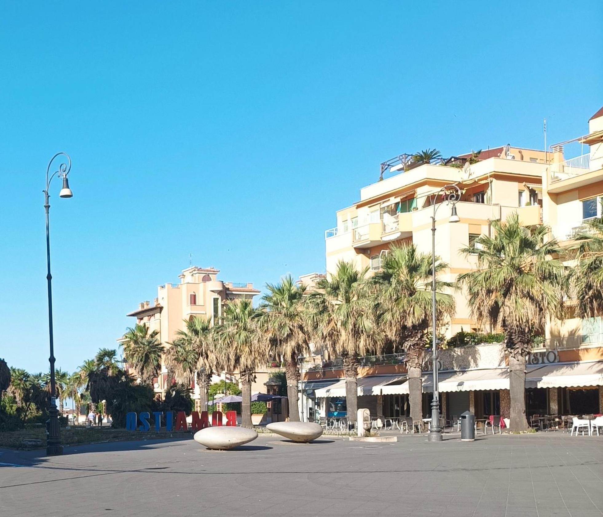 Attico Con Terrazza In Via Dei Traghetti Apartment Лидо ди Остия Екстериор снимка